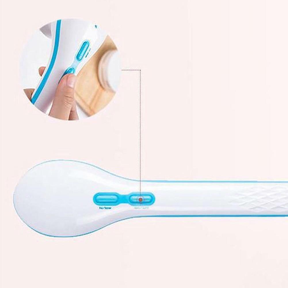EZONEDEAL Brosse de douche électrique avec 5 accessoires pour le nettoyage  de la peau du corps
