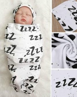 Couverture d'emmaillotage Avec Bonnet