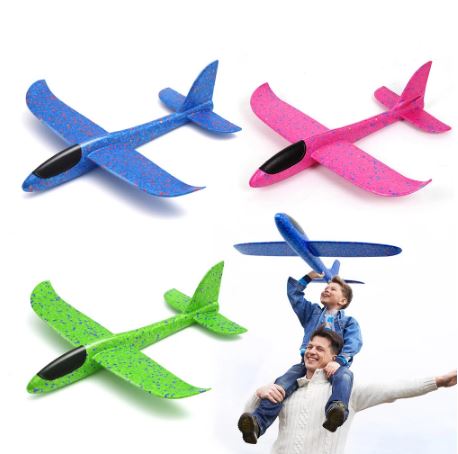 48 Planeurs en Polystyrène - Avions Jouets pour Enfants - The Twidd